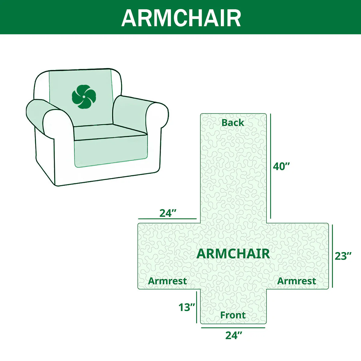 Vintage Garden Paws Quilted Sofa Cover NCU0PT11009