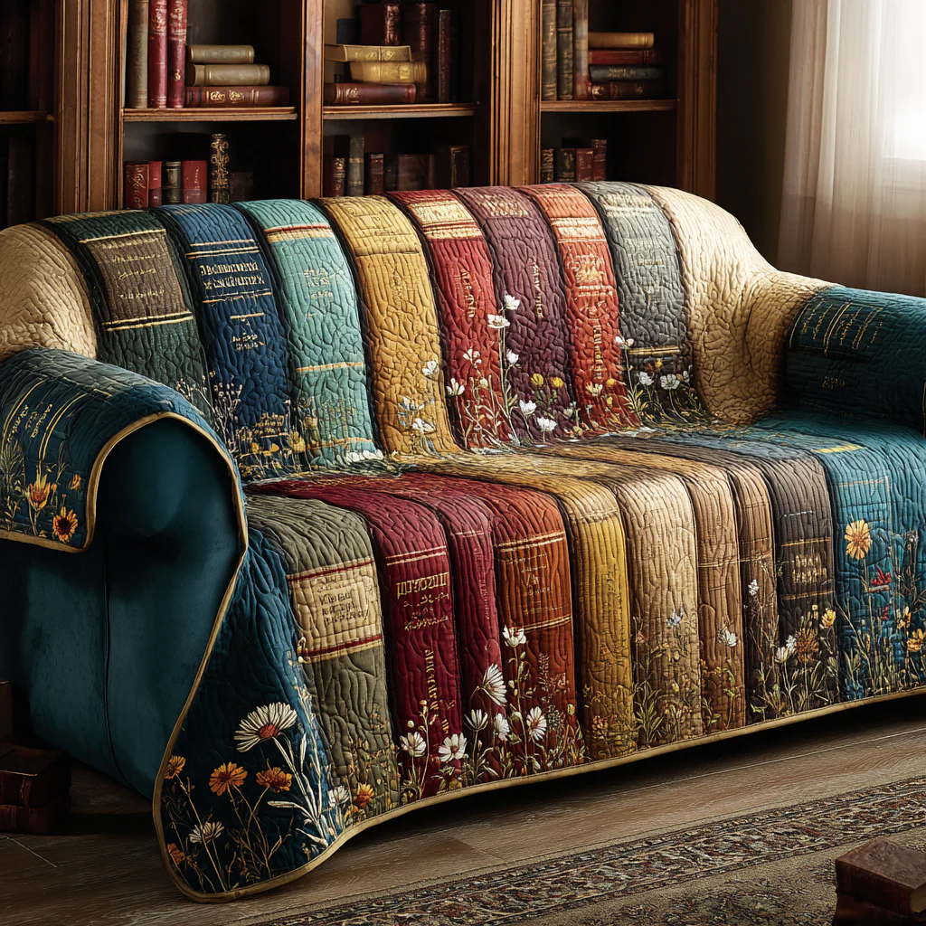 Reading Quilted Sofa Cover NCU0VT348