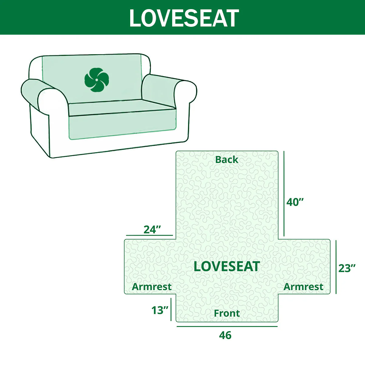 Love Paw Quilted Sofa Cover NCU0NT11193